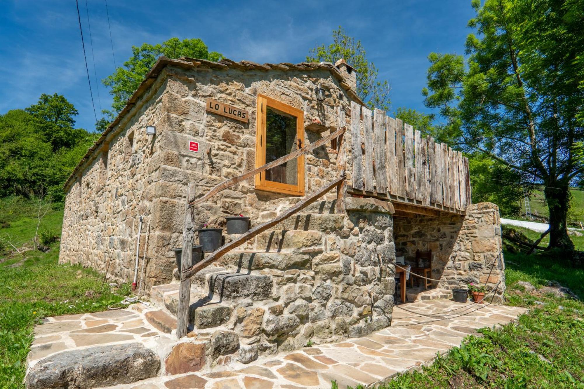 Vivienda Pasiega Lo Lucas 1920 San Roque de Ríomiera المظهر الخارجي الصورة
